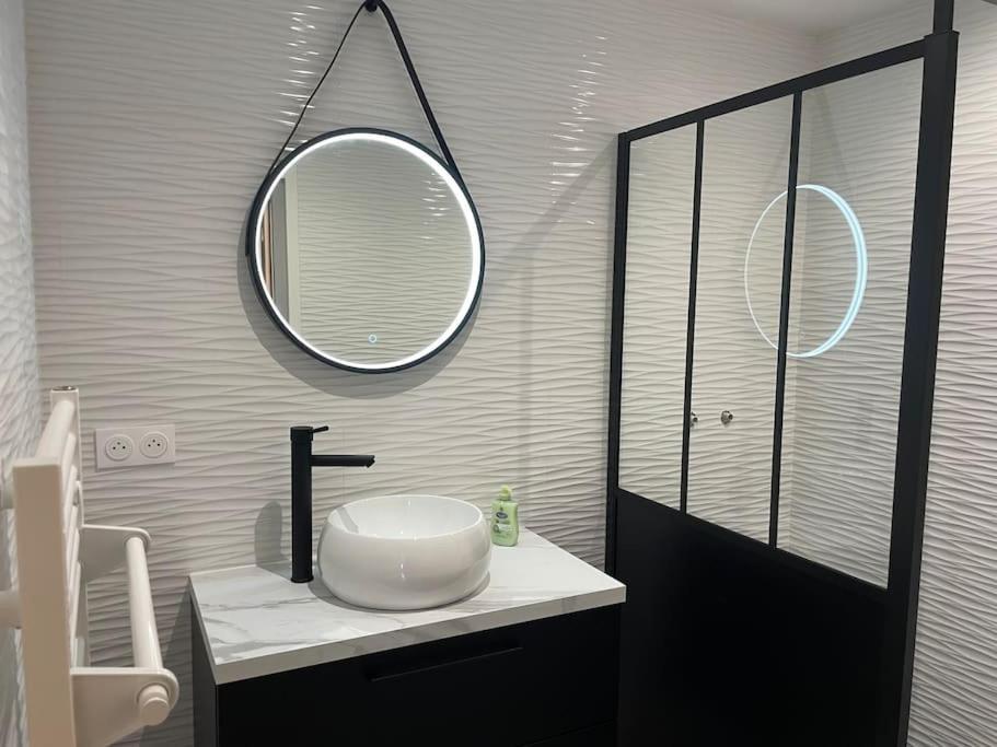 Maison Vue Mer Chez Aline Digosville Bagian luar foto
