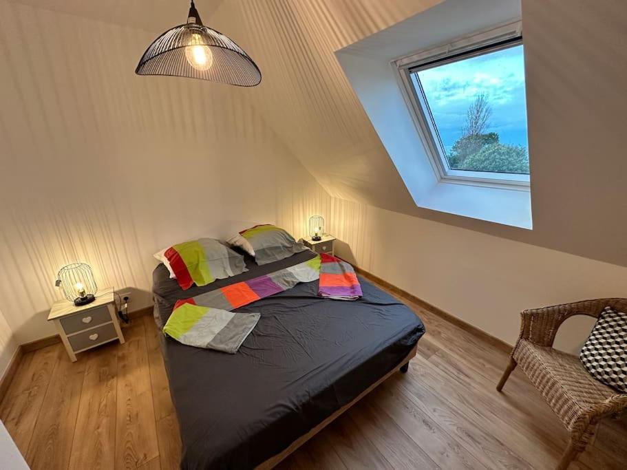 Maison Vue Mer Chez Aline Digosville Bagian luar foto