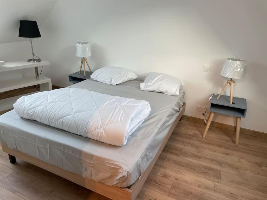 Maison Vue Mer Chez Aline Digosville Bagian luar foto